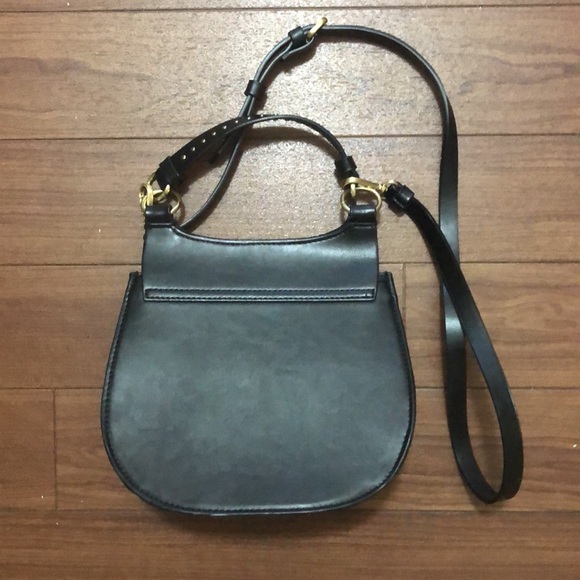 Zara Studded Mini Saddle Bag - Picture 4 of 4